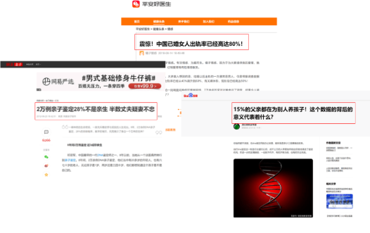 已婚女性的出轨率呈明显快速上升，该不该给孩子做隐私亲子鉴定？