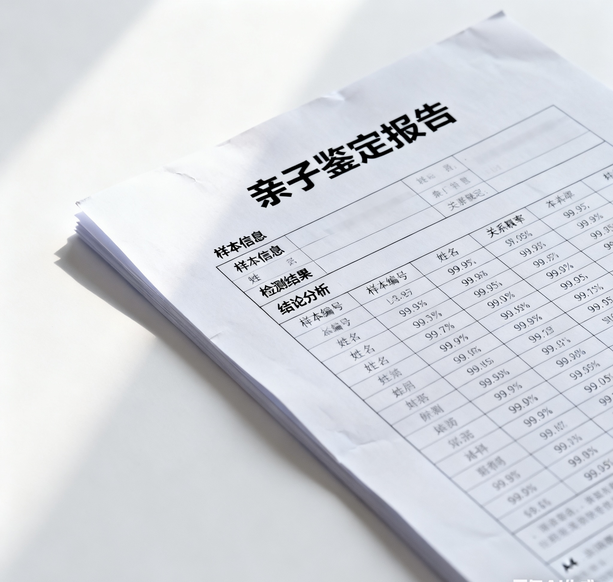 不同类型的中山亲子鉴定所需的主要资料及文件